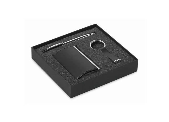 KADEAU Luxus-Geschenkset in Schwarz - Elegante Präsentkollektion TK Gruppe® Grosshandel 