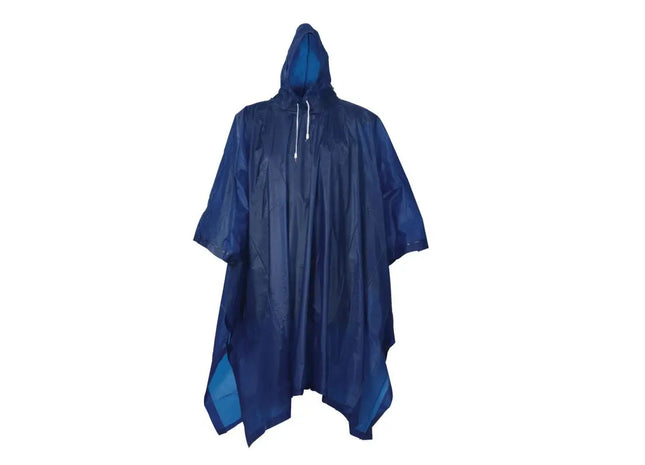 KEEP DRY Fahrradponcho in Blau - Optimaler Nässe-Schutz beim Radfahren TK Gruppe® Grosshandel 