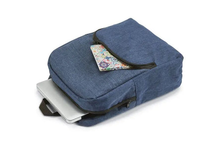 KIEV Laptop-Rucksack 14 aus 600D – Blau, Robust & Praktisch TK Gruppe® Grosshandel 
