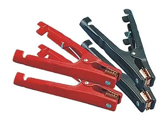 KLEMMEN FUR STARTHILFEKABEL : Robuste Starthilfekabelklemmen - Zuverlässige Klemmen für Fahrzeug-Starthilfekabel TK Gruppe® Grosshandel 