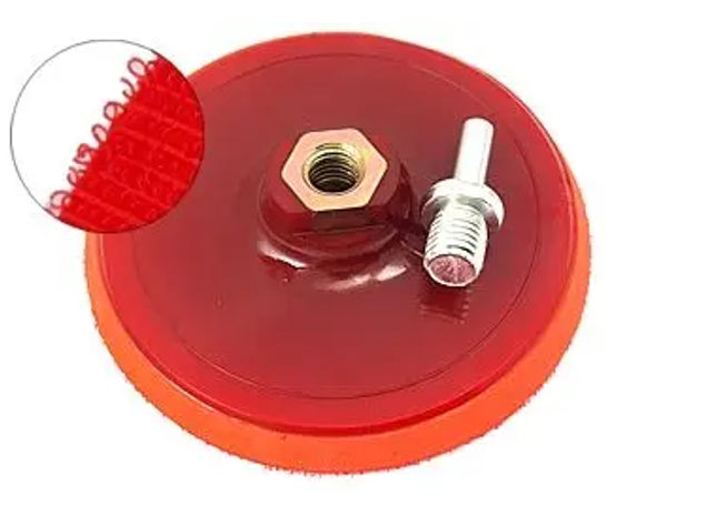 KLETT-STUTZTELLER ;Hochwertiger Klett-Stützteller für Schleifmaschinen - Profi-Schleifteller mit Klettverschluss für präzises Schleifen und Polieren TK Gruppe® Grosshandel 