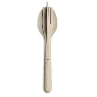 KLIKK 3-Teiliges Besteck-Set in Desert Sand: Natürlich & Stilvoll TK Gruppe® Grosshandel 