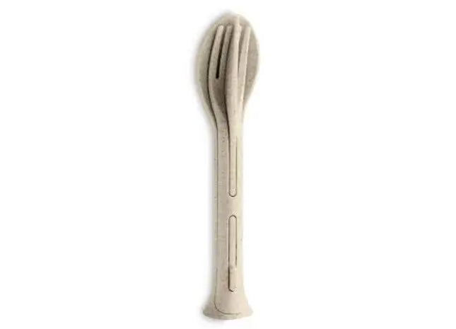 KLIKK Pocket 3-Teiliges Besteck-Set in Desert Sand: Mobil & Chic TK Gruppe® Grosshandel 