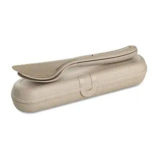 KLIKK Ready Reise-Besteck-Set im Etui - Naturfarben Desert Sand TK Gruppe® Grosshandel 