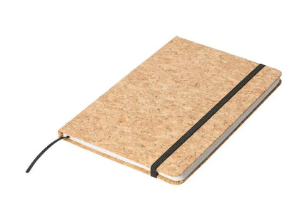 KORK A5 Notizheft, Karierte Seiten - Schokoladenbraun, Ideal für Notizen & Skizzen TK Gruppe® Grosshandel 