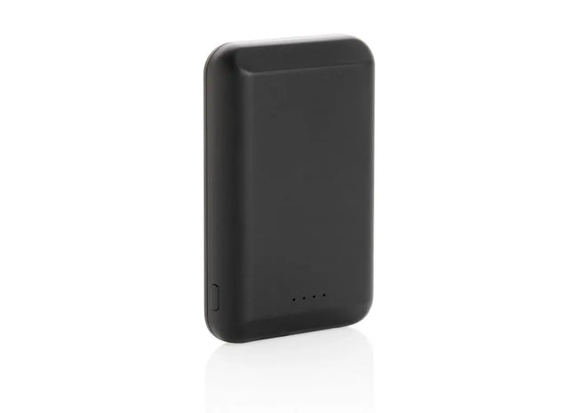 Kabellose 5.000mAh Magnet-Powerbank in Schwarz - Effizient und Modern TK Gruppe® Grosshandel 