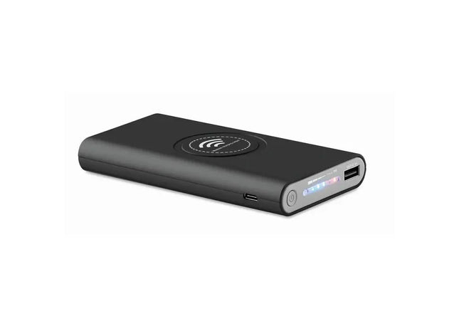Kabellose Energiebank VIGOR Typ C - Tiefschwarz TK Gruppe® Grosshandel 