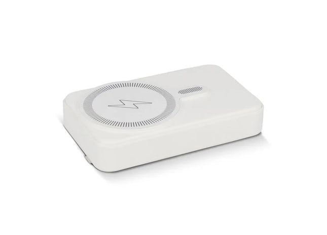 Kabellose Yima Powerbank 10.000mAh - Weiß, Induktives Laden TK Gruppe® Grosshandel 