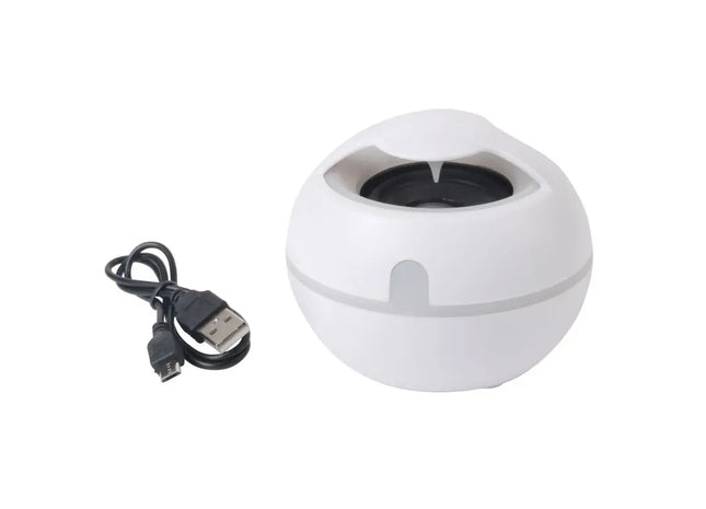 Kabelloser Lautsprecher SOUND EGG in Weiß – Bluetooth-Soundgerät für Musikgenuss TK Gruppe® Grosshandel 