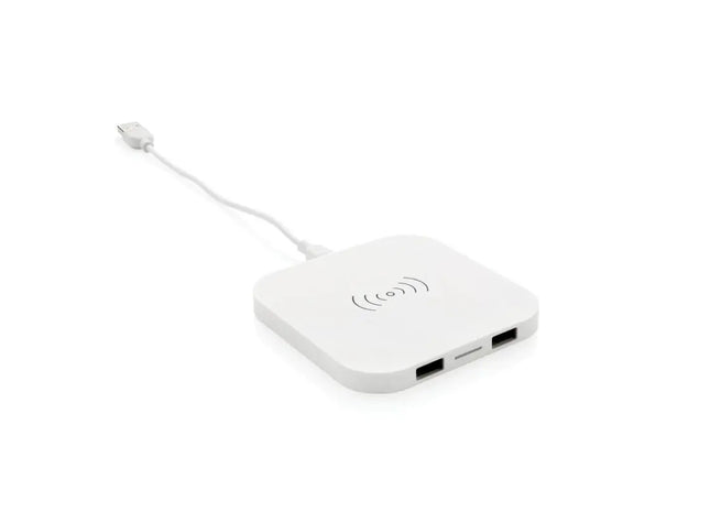 Kabelloses 5W Ladepad - Schlichtes Weiß TK Gruppe® Grosshandel 