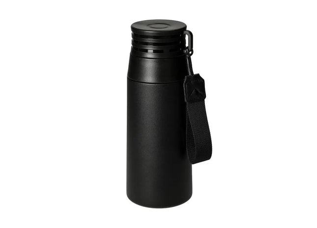 Kabru 480 ml Vakuumflasche, Hochwertig - Tiefschwarz TK Gruppe® Grosshandel 