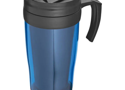 Isolier-Trinkbecher in Blau - Fort Worth Design, Hält Getränke Länger Warm/Kalt TK Gruppe® Grosshandel 