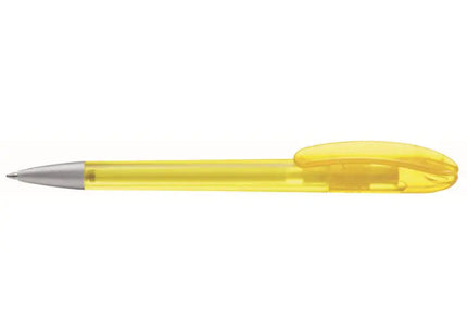 Kältefrost Silizium Drehkugelschreiber – Sonnengelb, Ergonomisch & Robust TK Gruppe® Grosshandel 