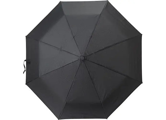 Kameron Regenschirm aus Schwarzem rPET 190T - Langlebig und Stilvoll TK Gruppe® Grosshandel 