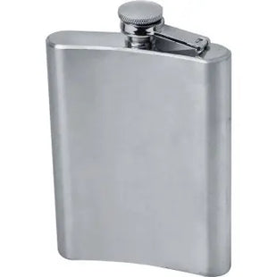 Kansas City Flachmann – Elegantes Silbergrau TK Gruppe® Grosshandel 