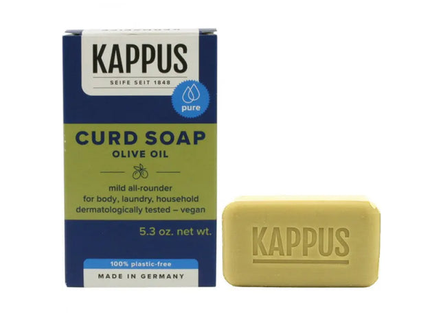Kappus Quarkseife mit Olivenöl 150g - Natürliche Pflegeseife für Sanfte Hautreinigung TK Gruppe® Grosshandel 