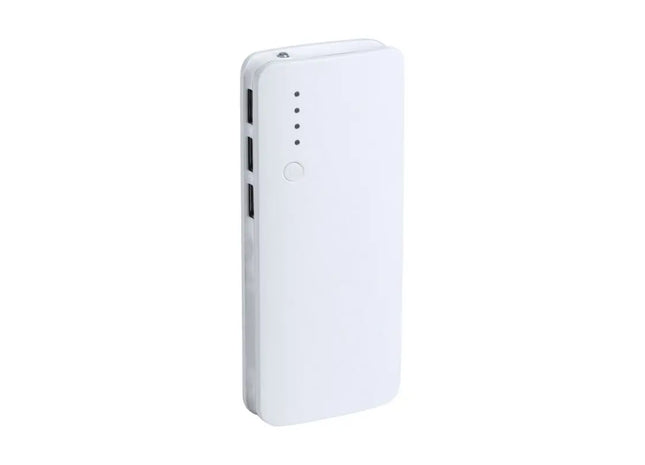 Kaprin Powerbank - Elegante Energiequelle in Reinweiß TK Gruppe® Grosshandel 