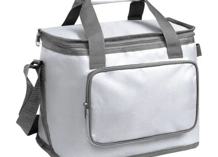 Kardil Cooler Bag - Weiß-Grau: Stilvoll, Praktisch, Vielseitig - Kühlung für Unterwegs TK Gruppe® Grosshandel 