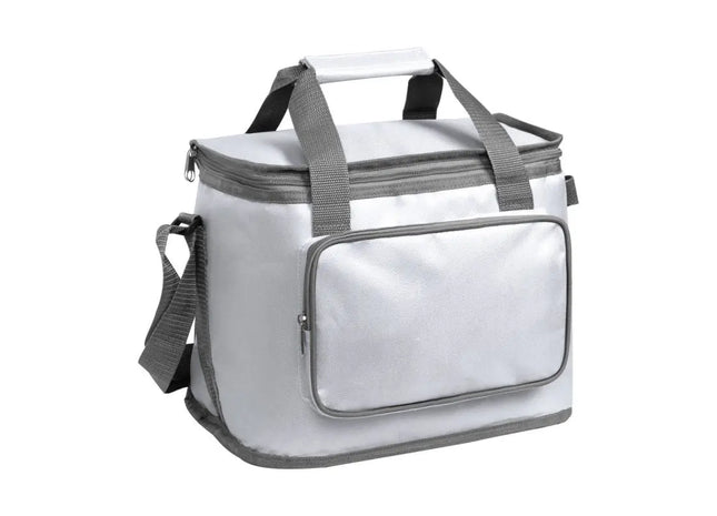 Kardil Cooler Bag - Weiß-Grau: Stilvoll, Praktisch, Vielseitig - Kühlung für Unterwegs TK Gruppe® Grosshandel 