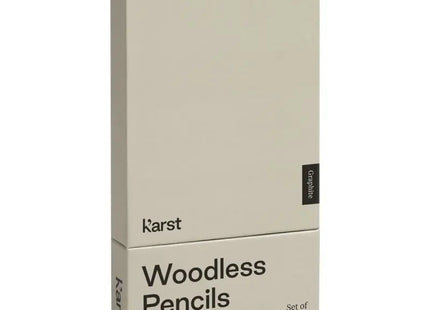Karst 5er-Pack 2B Holzlose Graphitstifte in Grau - Perfekt für Künstler & Designer TK Gruppe® Grosshandel 
