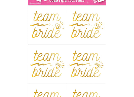 Goldfolien-Tattoos für Jungle Abschied, 5x5cm, 6 Stück/Karte - Partyzubehör TK Gruppe® Grosshandel 