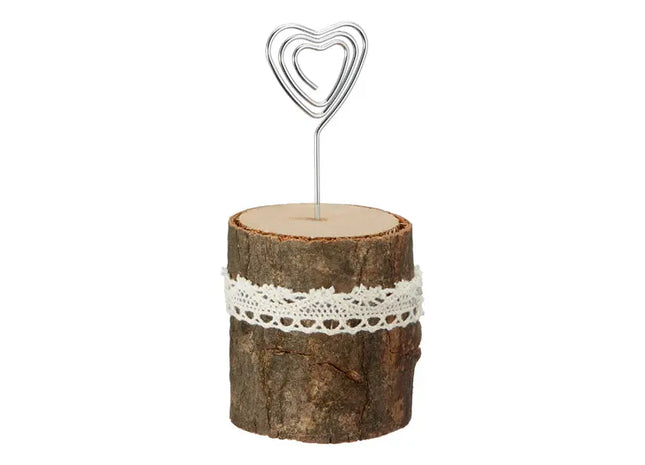 Holz Foto-/Kartenständer, Höhe ca. 12 cm TK Gruppe® Grosshandel 