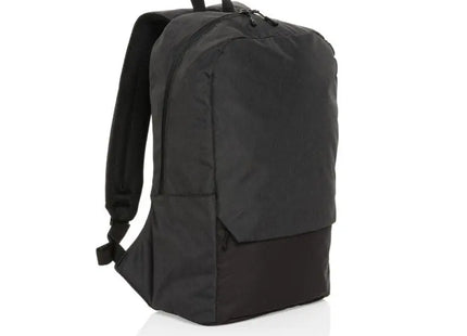 Kazu AWARE™ RPET 15.6 Laptop-Rucksack, Langlebig & Stilvoll, Schwarz TK Gruppe® Grosshandel 