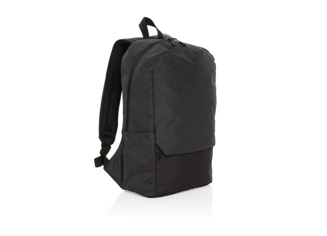 Kazu AWARE™ RPET 15.6 Laptop-Rucksack, Langlebig & Stilvoll, Schwarz TK Gruppe® Grosshandel 
