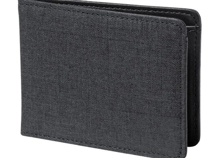 Kenxo RPET Geldbörse - Schwarz Umweltfreundliches Portemonnaie aus recyceltem Material TK Gruppe® Grosshandel 