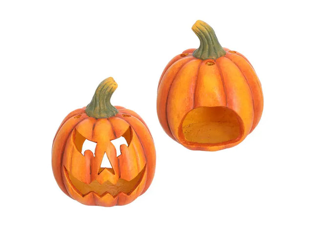 Kerzenhalter Kürbis, Muster 1, Groß, ca. 30cmH TK Gruppe® Grosshandel 