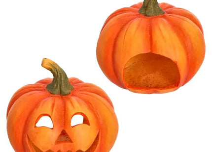 Kerzenhalter Kürbis, Muster 2, Groß, ca. 23cmH TK Gruppe® Grosshandel 