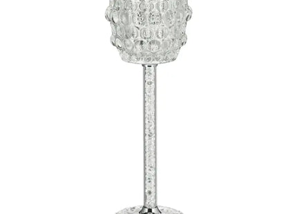 Kerzenständer Glas, groß, ca. 35cm Höhe – Stilvoller Kerzenhalter | Moderne Glas-Deko TK Gruppe® Grosshandel 