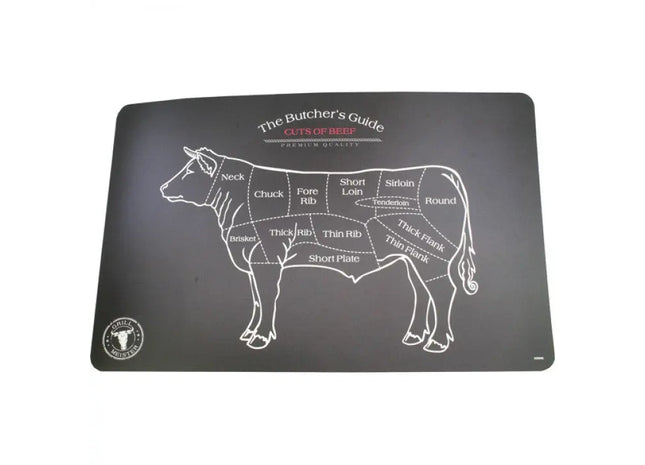 Kesper Grill-Platzset, 43.5x28cm - Hitzebeständiger Tischschutz für Grillfeste TK Gruppe® Grosshandel 