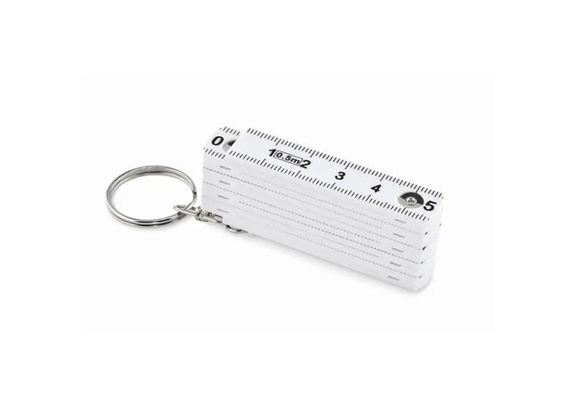 Keychain Folding Ruler 50cm FUSTER - weiß TK Gruppe® Grosshandel 