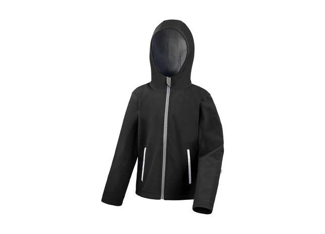 Kids TX Performance Hooded Softshell Jacket TK Gruppe® Grosshandel 