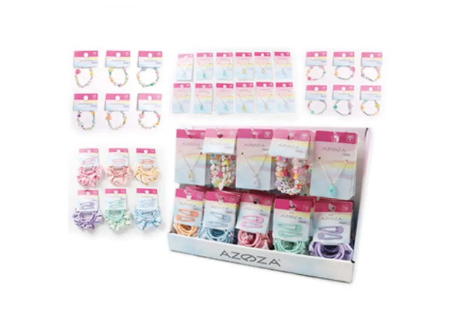 Kids' Hair Accessories 72-Piece Display Assorted 4 Times TK Gruppe® Grosshandel 