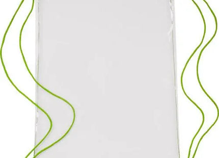 Kiki PVC Turnbeutel-Rucksack - Limettengrün, Praktisch und Stilvoll für Unterwegs TK Gruppe® Grosshandel 