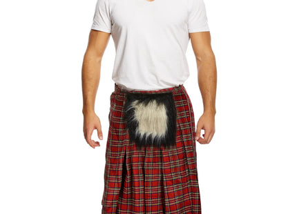 Kilt Mit Sporran Für Erwachsene - Schottisches Hochland-Outfit, Traditionell, Authentisch TK Gruppe® Grosshandel 