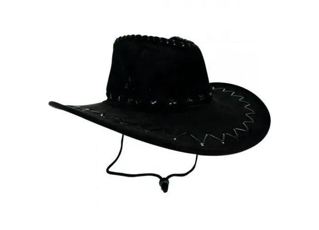 Kinder Cowboyhut Classic schwarz TK Gruppe® Grosshandel 