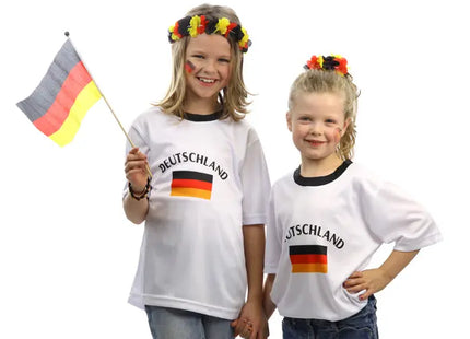Kinder Deutschland Fußballtrikot T-Shirt – Ideal für junge Fans TK Gruppe® Grosshandel 