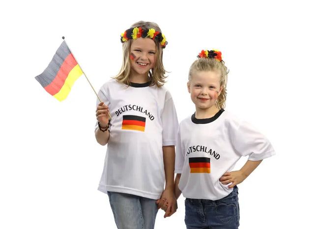 Kinder Deutschland Fußballtrikot T-Shirt – Ideal für junge Fans TK Gruppe® Grosshandel 