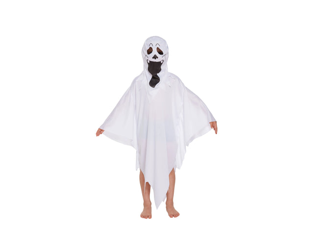 Kinder Geist Kostüm Medium (7-9 Jahre) - Spukges Halloween Outfit TK Gruppe® Grosshandel 