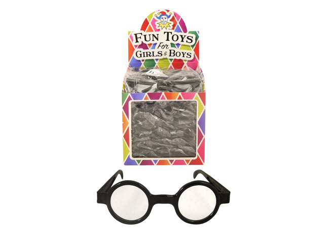 Kinder-Nerdbrille mit klaren Gläsern, Modeaccessoires, Kostümzubehör für Kinder TK Gruppe® Grosshandel 