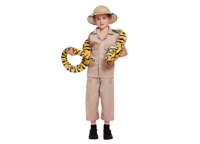 Kinder Safari Explorer Kostüm, Groß, Für 10-12 Jahre TK Gruppe® Grosshandel 