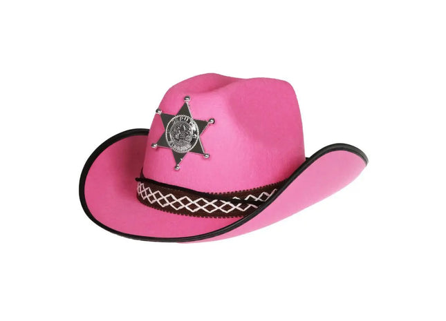 Kinder Sheriff-Hut in Pink TK Gruppe® Grosshandel 