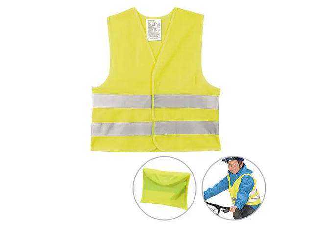 Kinder-Sicherheitswarnweste - Neon Gelb: Hohe Sichtbarkeit für sicheres Spielen im Freien TK Gruppe® Grosshandel 