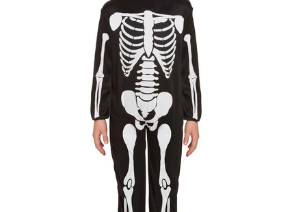 Kinder-Skelettkostüm groß (10–12 Jahre) – klassisches Halloween-Outfit TK Gruppe® Grosshandel 