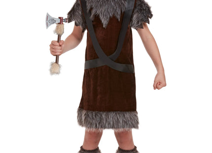 Kinder-Wikinger-Kostüm für Jungen, Größe Klein (4-6 Jahre) – historisches Verkleidungsoutfit TK Gruppe® Grosshandel 