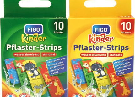 Kinder Wundpflaster mit Zoo-Motiven, 10 Streifen – Spaßig & Schützend TK Gruppe® Grosshandel 