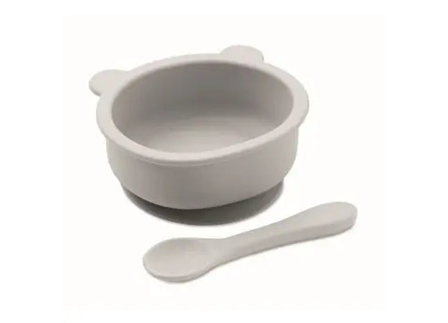 Kinderfreundliches Ess-Schälchen MYMEAL in Grau TK Gruppe® Grosshandel 